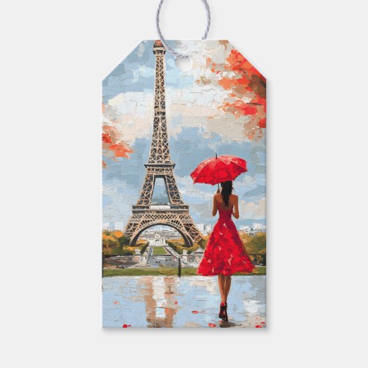 Wind Romance Paris Chic Walk Cadeaulabel (Voorkant)