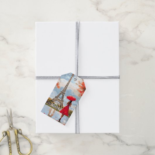 Wind Romance Paris Chic Walk Cadeaulabel (Met Touw)