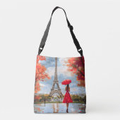 Wind Romance Paris Chic Walk Crossbody Tas (Achterkant)