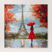 Wind Romance Paris Chic Walk Legpuzzel (Verticaal)