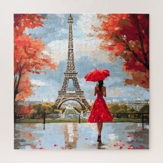 Wind Romance Paris Chic Walk Legpuzzel (Verticaal)