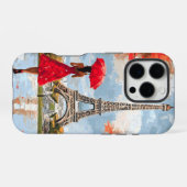 Wind Romance Paris Chic Wandel iPhone Hoesje (Achterkant horizontaal)