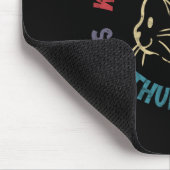Wind Shadow River Star Thunder Sky Cat katachtige Muismat (Hoek)