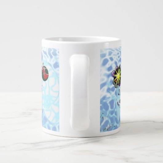 Wind Sinterklaas sok Grote Koffiekop (Achterkant)