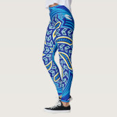 Wind Spirit Blue Leggings (Links)