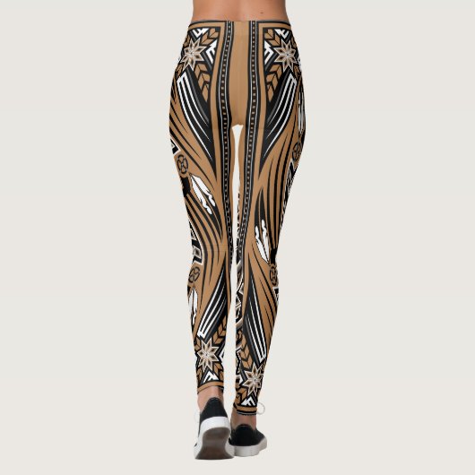 Wind Spirit Brown Leggings (Achterkant)