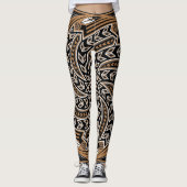 Wind Spirit Brown Leggings (Voorkant)