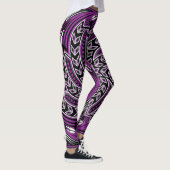 Wind Spirit Paars Leggings (Rechts)