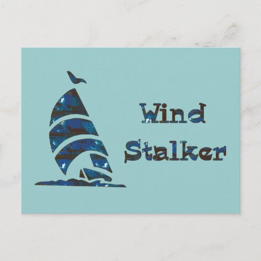 Wind Stalker Briefkaart (Voorkant)