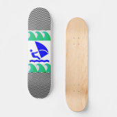 WIND SURFER SKATEBOARD DECK (Voorkant)