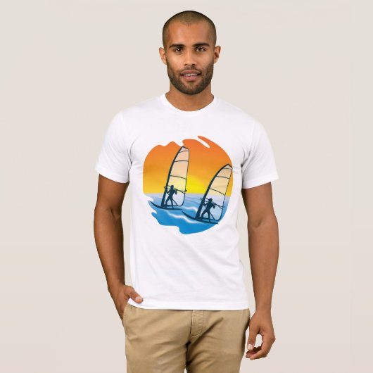 Wind Surfing T-Shirt (Voorkant volledig)
