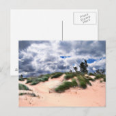 Wind Swept Sand Dunes Briefkaart (Voorkant / Achterkant)