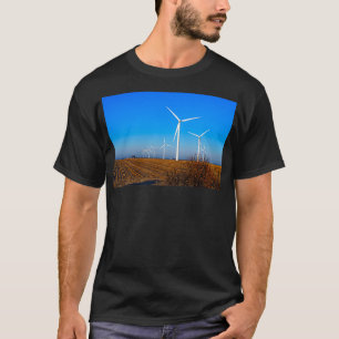 Wind Turbine Field T-shirt