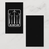 Wind Turbine Kit Shirt Blow me - Windmill Gift Visitekaartje (Voorkant / Achterkant)