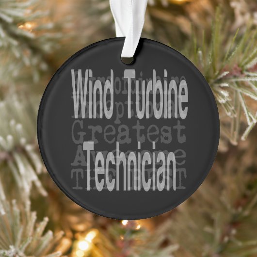 Wind Turbine-technicus Ornament (Boom)