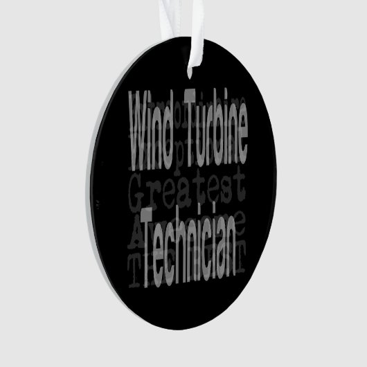 Wind Turbine-technicus Ornament (voorkant)