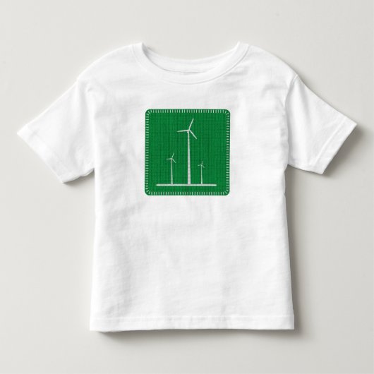 Wind Turbine Toddler T-Shirt (Voorkant)