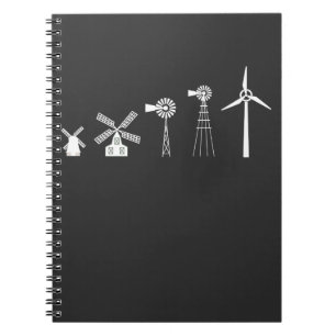 Wind Turbinegeschiedenis Clean Energy Environment Notitieboek