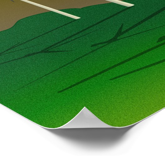 Wind Turbines Art Poster (Hoek)