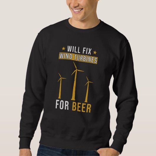 Wind Turbines Gezegde Funny Trui (Voorkant)