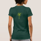 Wind Turbines Green T-shirt (Achterkant)