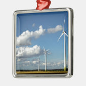 Wind turbines on the roadside metalen ornament (Links)