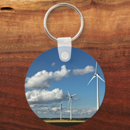 Wind turbines on the roadside sleutelhanger (Voorkant)