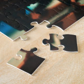 Wind-Up Train Set Old Speelgoed Carriage Puzzle Legpuzzel (Zijkant)