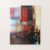 Wind-Up Train Set Old Speelgoed Carriage Puzzle Legpuzzel (Verticaal)