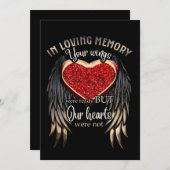 Wind Valentijnsdag Cadeau Ter Herinnering Aan Geli Bedankkaart (Voorkant / Achterkant)