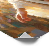 Wind van het geloof, christelijke kunst voor op de poster (Hoek)