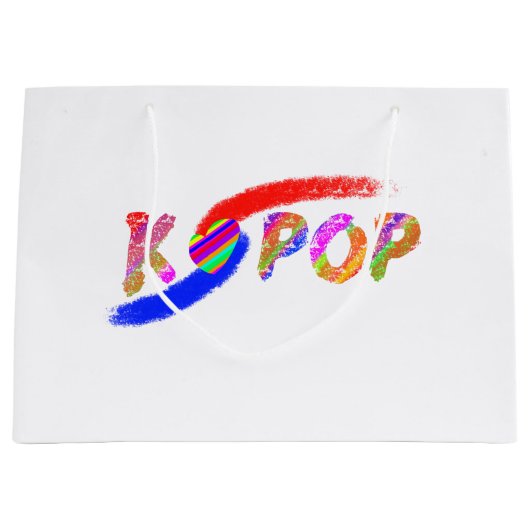 Wind van K-pop Large Cadeautasje (Voorkant)