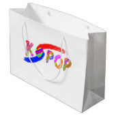 Wind van K-pop Large Cadeautasje (Achterkant Gekanteld)