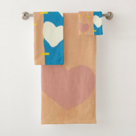 Wind van Liefde Bad Handdoek Set