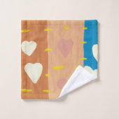 Wind van Liefde Bad Handdoek Set (Wasdoekje)
