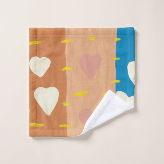 Wind van Liefde Bad Handdoek Set (Wasdoekje)