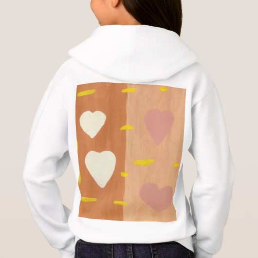 Wind van Liefde Meisjes Pullover Hoodie (Achterkant)