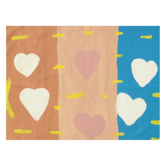 Wind van liefdestablet tafelkleed (Voorkant (Horizontaal))