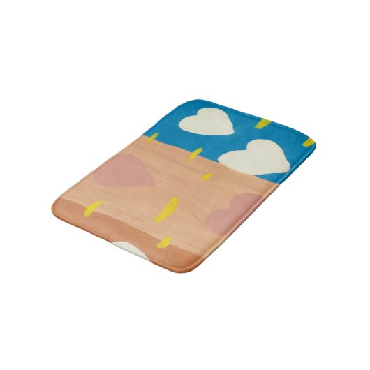 Wind van Love Bath Mat (Gekanteld)