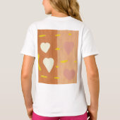 Wind van Love Girls Basic T-Shirt (Achterkant)
