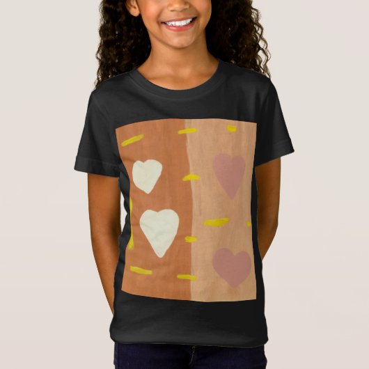 Wind van Love Girls Fine Jersey T-Shirt (Voorkant)
