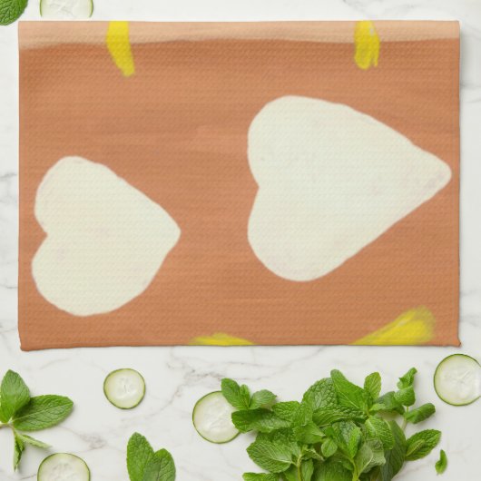 Wind van Love Kitchen Towel Theedoek (Gevouwen)