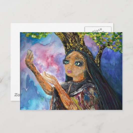 Wind Whisperer Briefkaart (Voorkant / Achterkant)