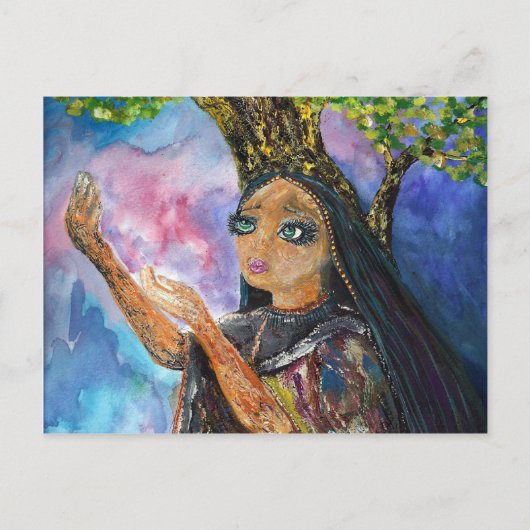 Wind Whisperer Briefkaart (Voorkant)