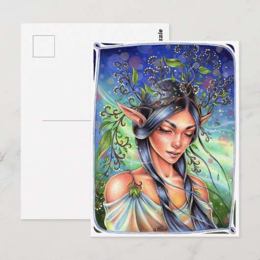 Wind Whispers Briefkaart (Voorkant / Achterkant)