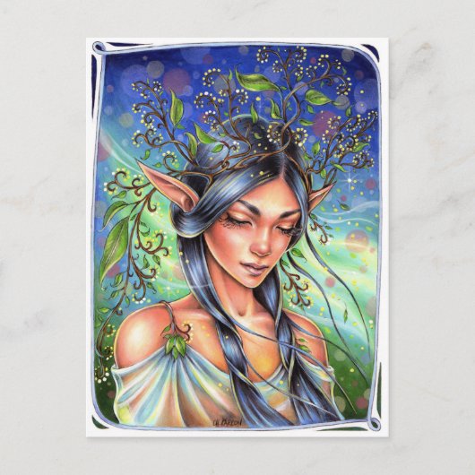 Wind Whispers Briefkaart (Voorkant)