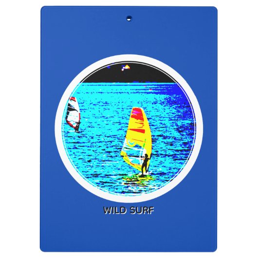 Wind Wildsurf Klembord (Achterkant)