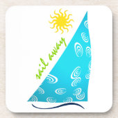 Wind, zeilen en zon onderzetter (Voorkant)