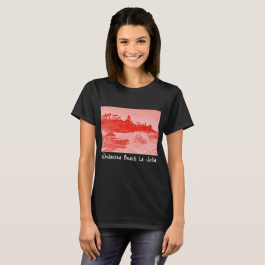 Windansea T-shirt (Voorkant volledig)