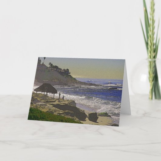 Windansea-Wenskaart Kaart (Voorkant)